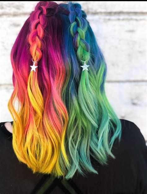 aesthetic unicorn hair